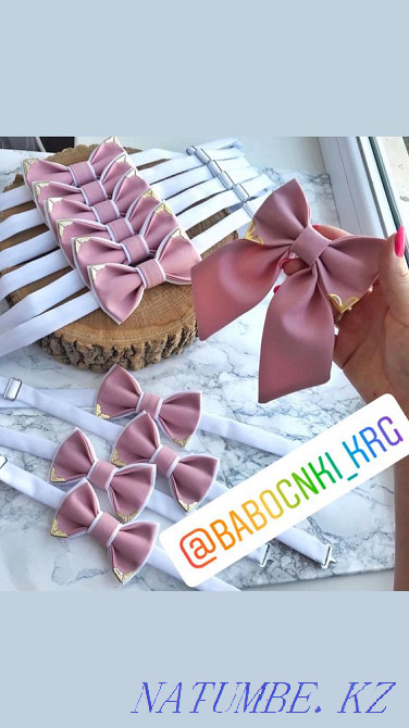 Custom Tie,Bow Tie,Belt,Suspenders,Bowtie Belt Set Astana - photo 5