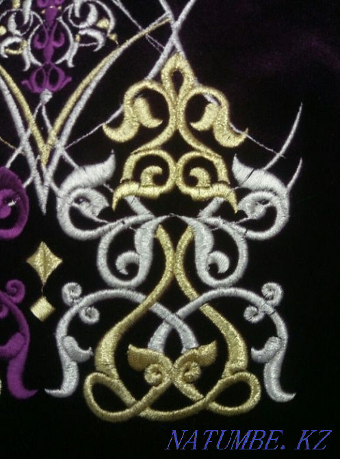 Компьютерная вышивка на халатах вышивка логотипов Астана - изображение 3