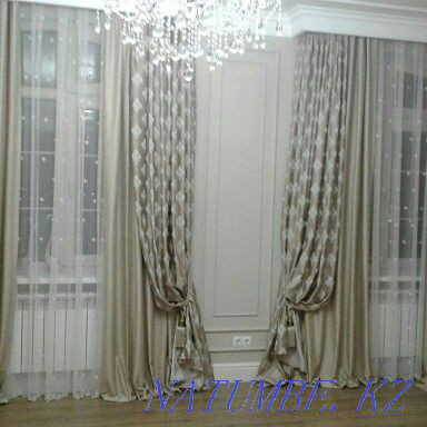Tailoring of tablecloths, covers for upholstered furniture, curtains. Astana - photo 8