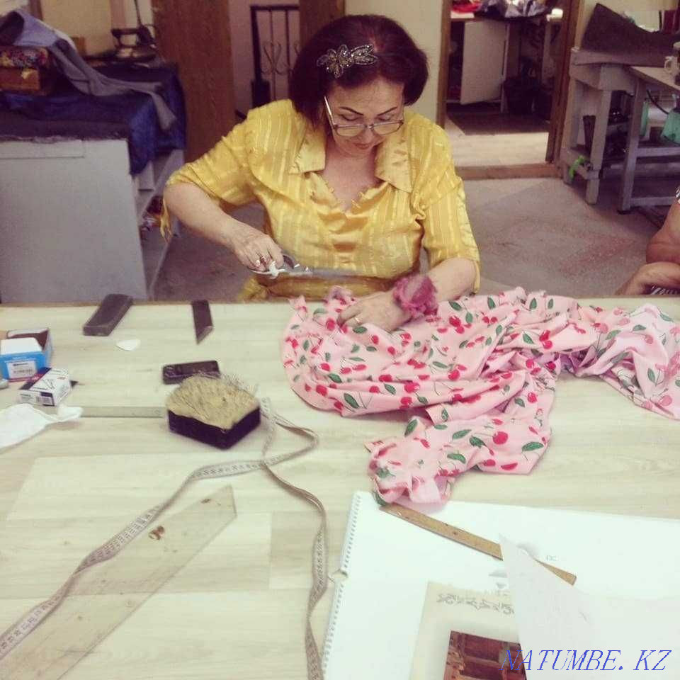 Киімді тігу, ж?ндеу, теріні тігу ж?не ?алпына келтіру, ателье, пошив Алматы - изображение 1
