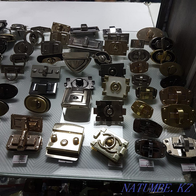 Accessories for bags. Portfolio locks. Handle mounts. Astana - photo 3