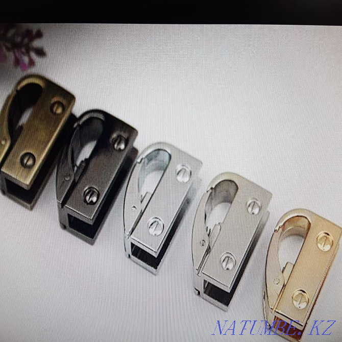 Accessories for bags. Portfolio locks. Handle mounts. Astana - photo 6