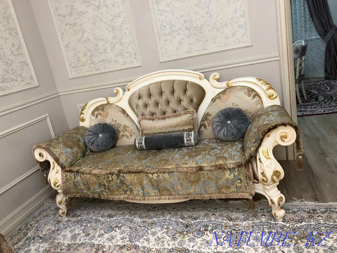 чехол на диван, чехлы на диван чехлы на стулья на заказ Алматы - изображение 1