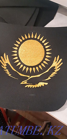 Компьютерная вышивка, Вышивка логотипов. Именная вышивка Астана - изображение 5