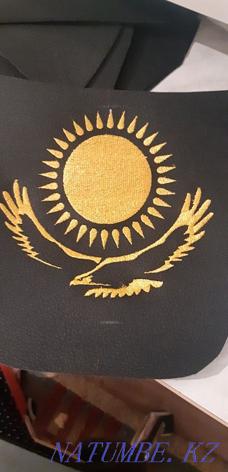 Компьютерная вышивка, Вышивка логотипов. Именная вышивка Астана - изображение 5