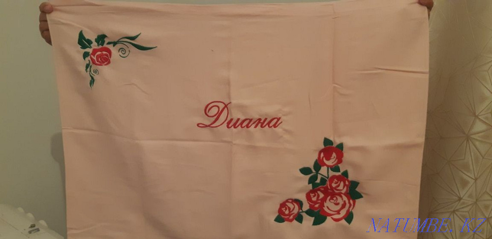 Компьютерная вышивка, Вышивка логотипов. Именная вышивка Астана - изображение 7