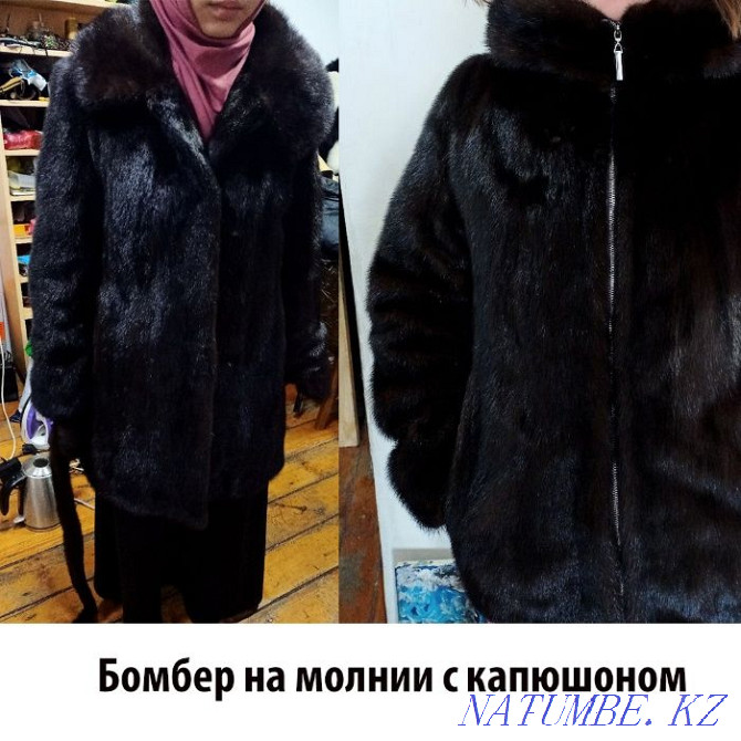 Having altered the restoration of the repair of mink and other fur coats in Nur-sultan Astana - photo 7