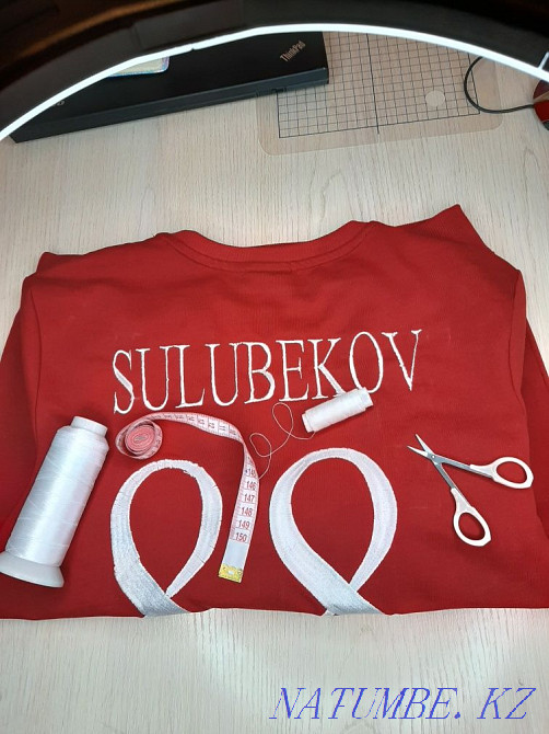 EMBROIDERY ON THE TOWEL and on the bathrobe! FOR 1 DAY the lowest prices Almaty - photo 3