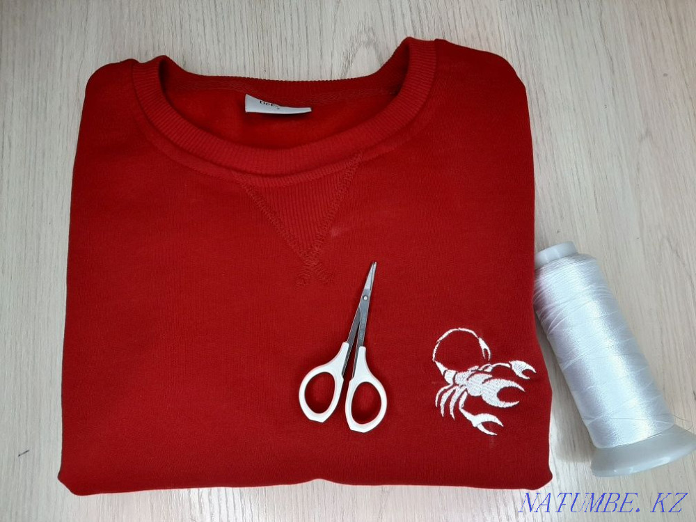 EMBROIDERY ON THE TOWEL and on the bathrobe! FOR 1 DAY the lowest prices Almaty - photo 4