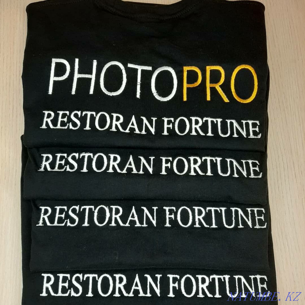 EMBROIDERY ON THE TOWEL and on the bathrobe! FOR 1 DAY the lowest prices Almaty - photo 8