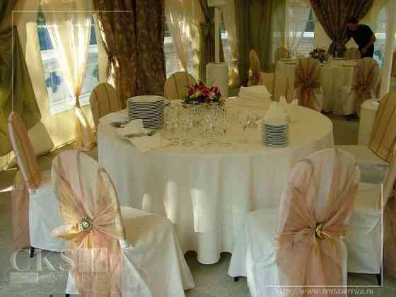Продажа пошив скатертей на стол салфеток чехлов для стульев Нурсултан  Астана