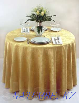 Sale tailoring of tablecloths on the table napkins covers for chairs Nursultan Astana - photo 6