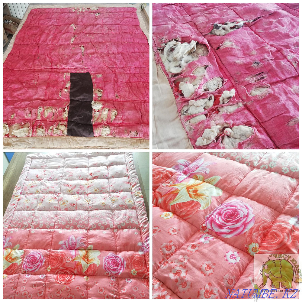 Restoration of a camel and sheepskin blanket Ust-Kamenogorsk - photo 7