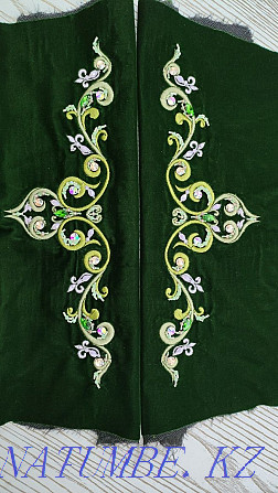 Computer embroidery, Name robes, hand embroidery, Luneville Shymkent - photo 1