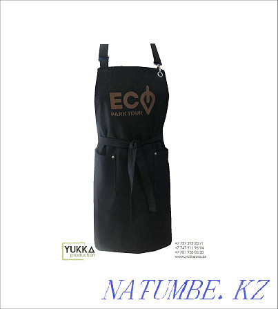 Tailoring of aprons with a logo from 3500 t Almaty - photo 5