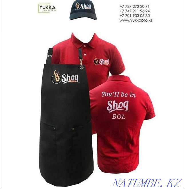 3500 т. бастап логотипті кестемен алжапқыштарды тігу  Алматы - изображение 4