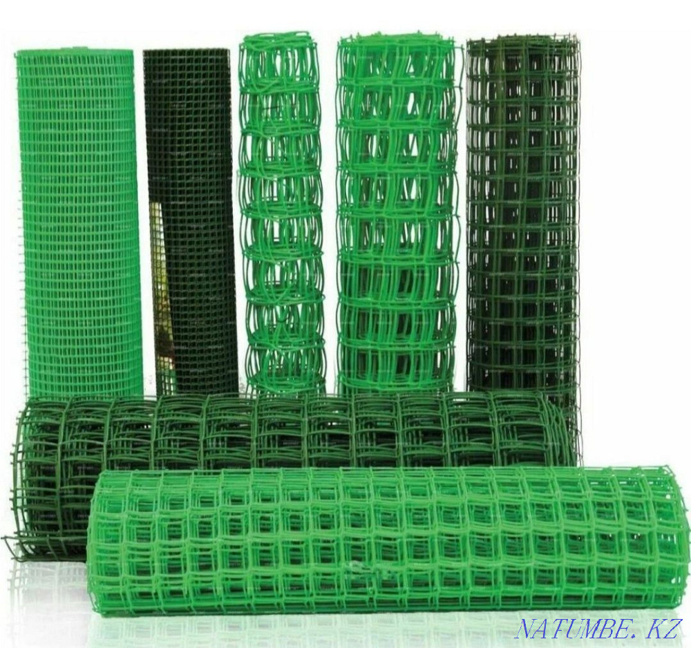 Садовая решетка пластиковая. Для сада, огорода, растений, для огражден Тараз - изображение 1