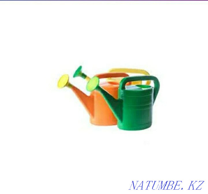 Garden watering can with a diffuser for watering plants. Semey - photo 1