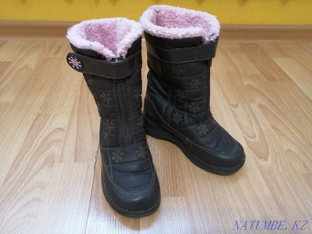 Сапоги демисезонные на девочку Костанай - изображение 1