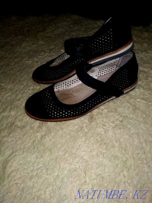 Удобные мягкие туфли для девочки,Лель, 34-35 рр,натуральная кожа,2 000 Петропавловск - изображение 6