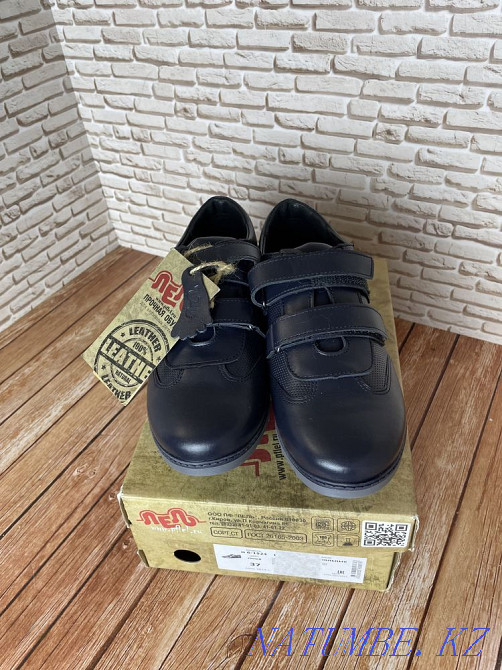 Нағыз былғарыдан жасалған ұл балаларға арналған аяқ киім  Алматы - изображение 1