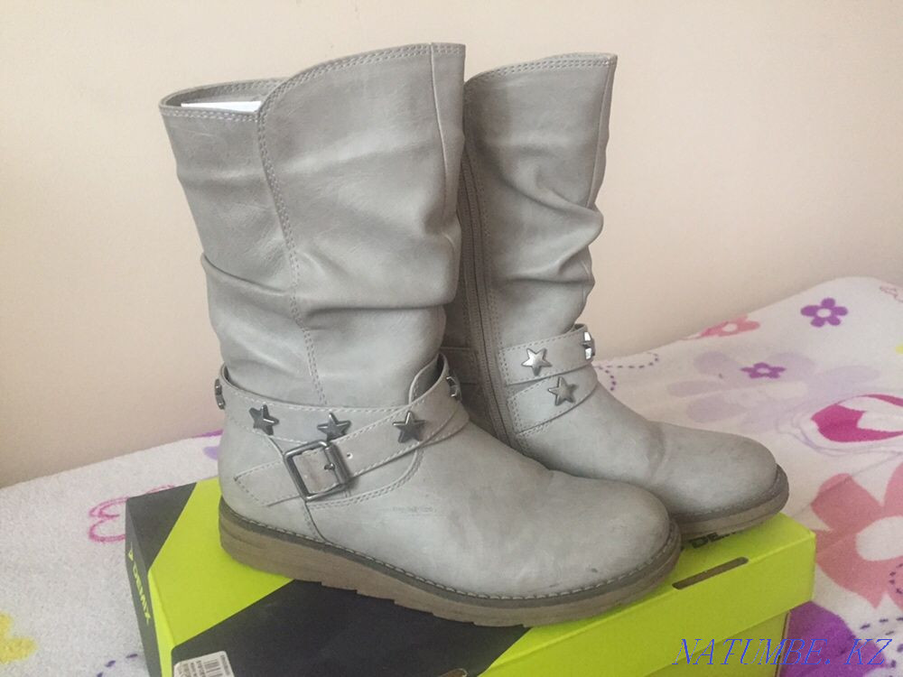 мектеп аяқ киімі, жарты маусымдық етік  Алматы - изображение 2