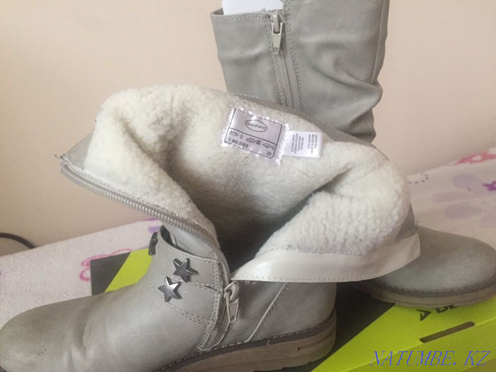 мектеп аяқ киімі, жарты маусымдық етік  Алматы - изображение 3