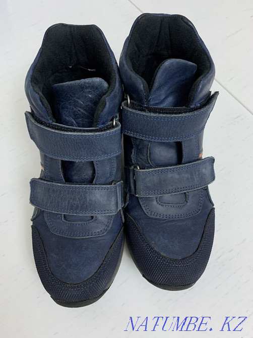 Ботинки кожа, демисезонные детские. Костанай - изображение 1