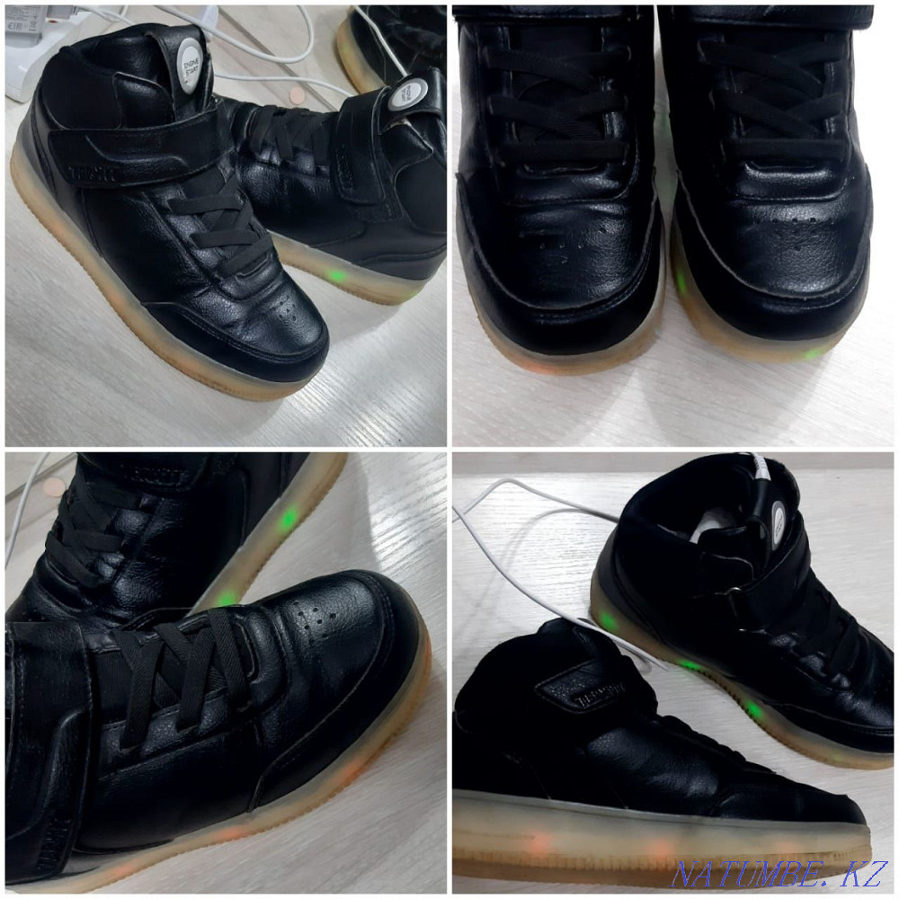Shoes 35 size nat. leather sneakers boots Aqtobe - photo 1