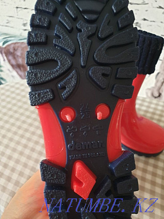 Rubber boots with insulation, new, size 24-25. Poland Almaty - photo 2