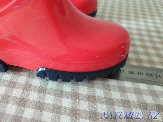 Rubber boots with insulation, new, size 24-25. Poland Almaty - photo 4