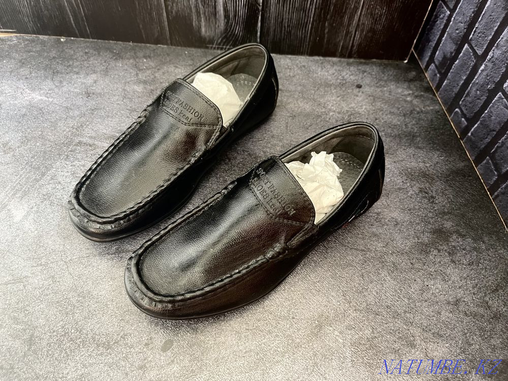 Жаңа былғары мокасиндер  Алматы - изображение 1