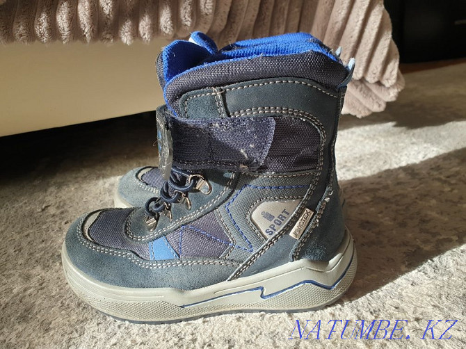 Winter thermal boots, size 27, made in Poland, used in good condition Almaty - photo 2