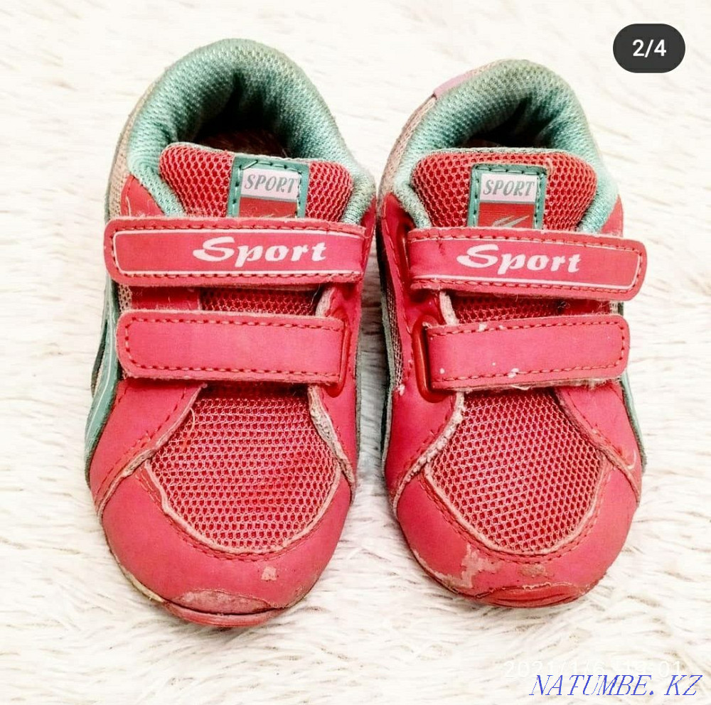 Кроссовки детские о369 Караганда - изображение 2