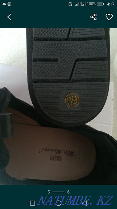 Shoes.Leather.Sneakers.Maccasins 38-39rr Pavlodar - photo 6