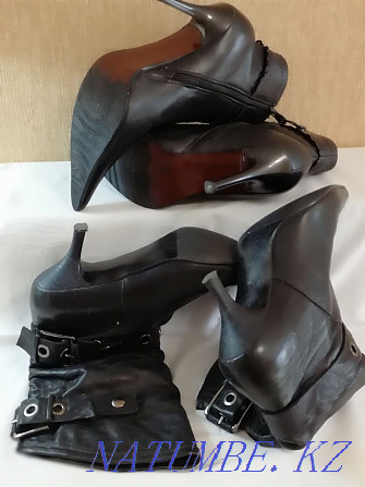 Школьная кожаная демисезонная обувь, сапожки и ботиночки. Алматы - изображение 3