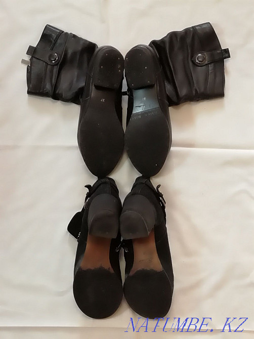 Мектеп былғары маусымдық аяқ киім, етік және етік.  Алматы - изображение 6