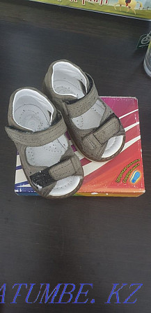 Sandals 18 size. Orthopedic, first steps Almaty - photo 5