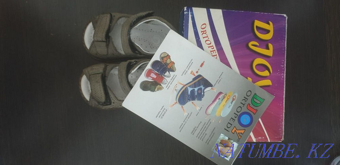Sandals 18 size. Orthopedic, first steps Almaty - photo 3