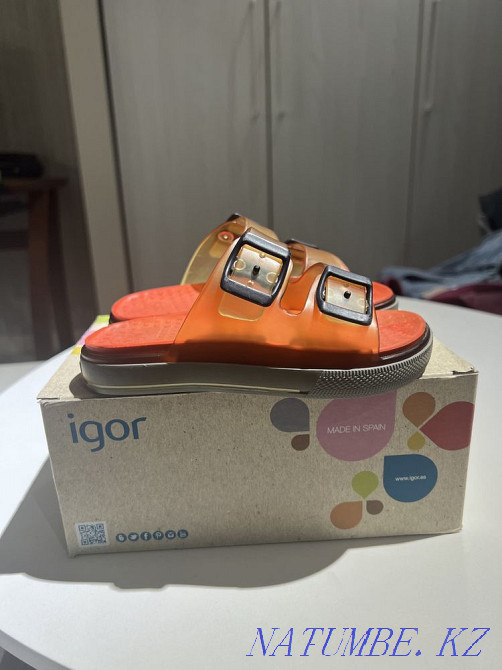 Балалар флип-флоптары Игорь  Алматы - изображение 1