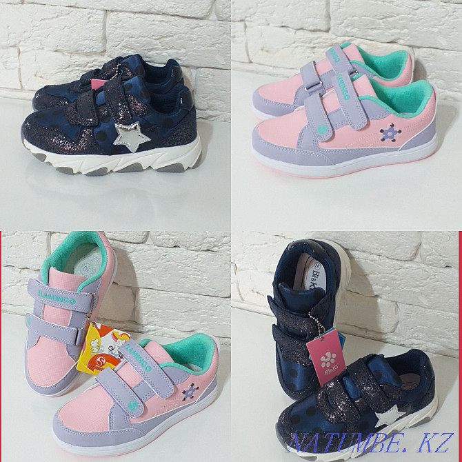 Sneakers TM"Flamingo", "Bi&ki" Russia. Almaty shoes. Delivery Almaty - photo 1