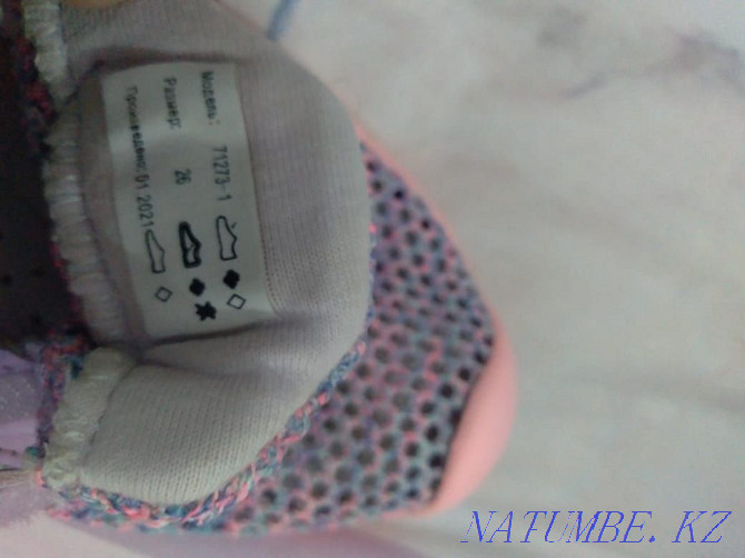 Sell linen sneakers for children Almaty - photo 3