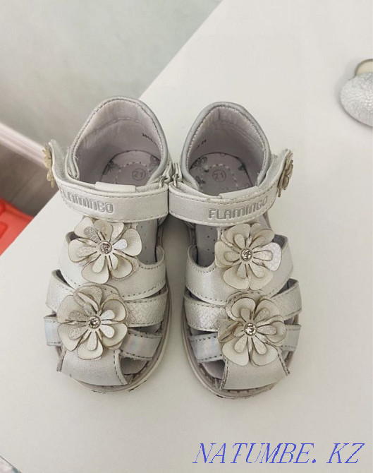 Қыздарға арналған сандалдар 21 размер  Алматы - изображение 2