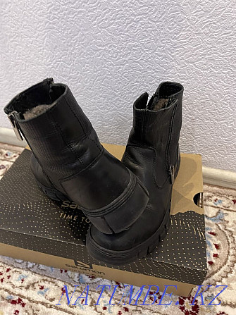 Продам кожанные ботинки 33р Темиртау - изображение 2