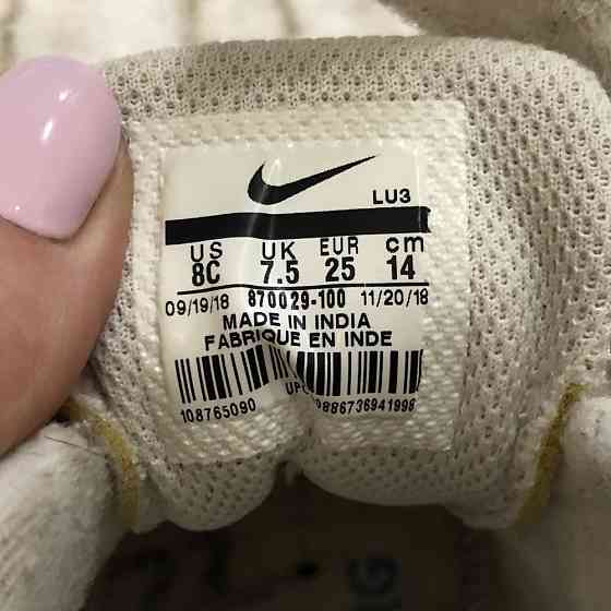 Nike оригинал 25 размер кроссовки Алматы