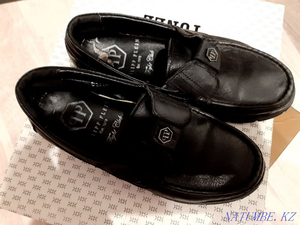 Leather shoes for a boy Astana - photo 2