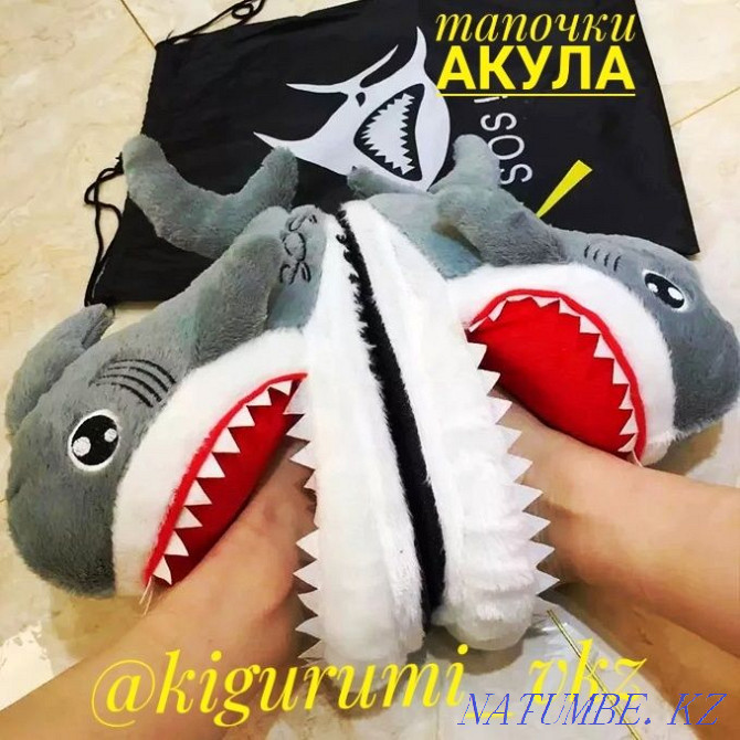 Slippers-paws slippers slippers slippers kigurumi stitch unicorn pikachu panda Almaty - photo 2