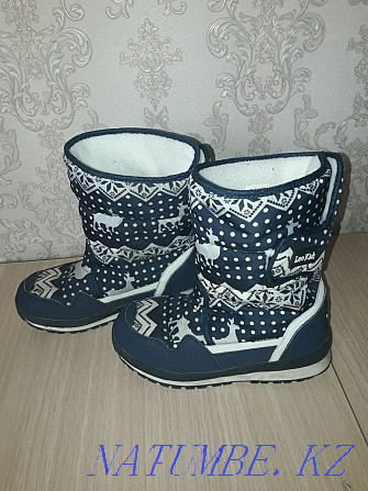 Winter boots for children 33 size. Almaty - photo 1