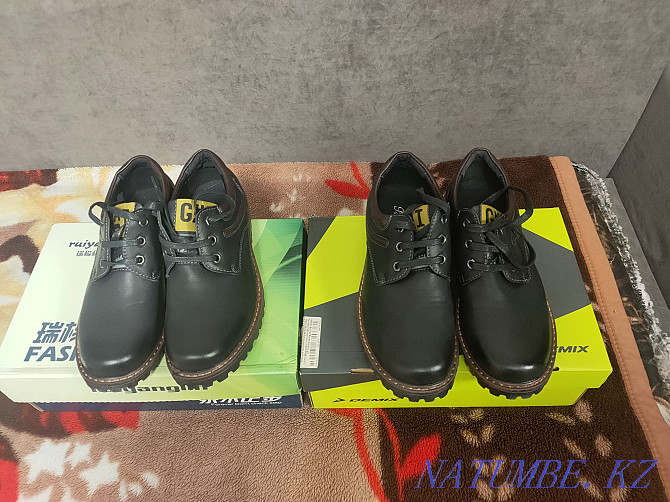 Sell leather shoes for boys Astana - photo 1