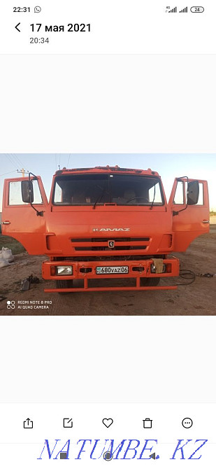 Колхозшы тіркемесі бар Камаз ауылдық самосвал Большой чаган - изображение 1